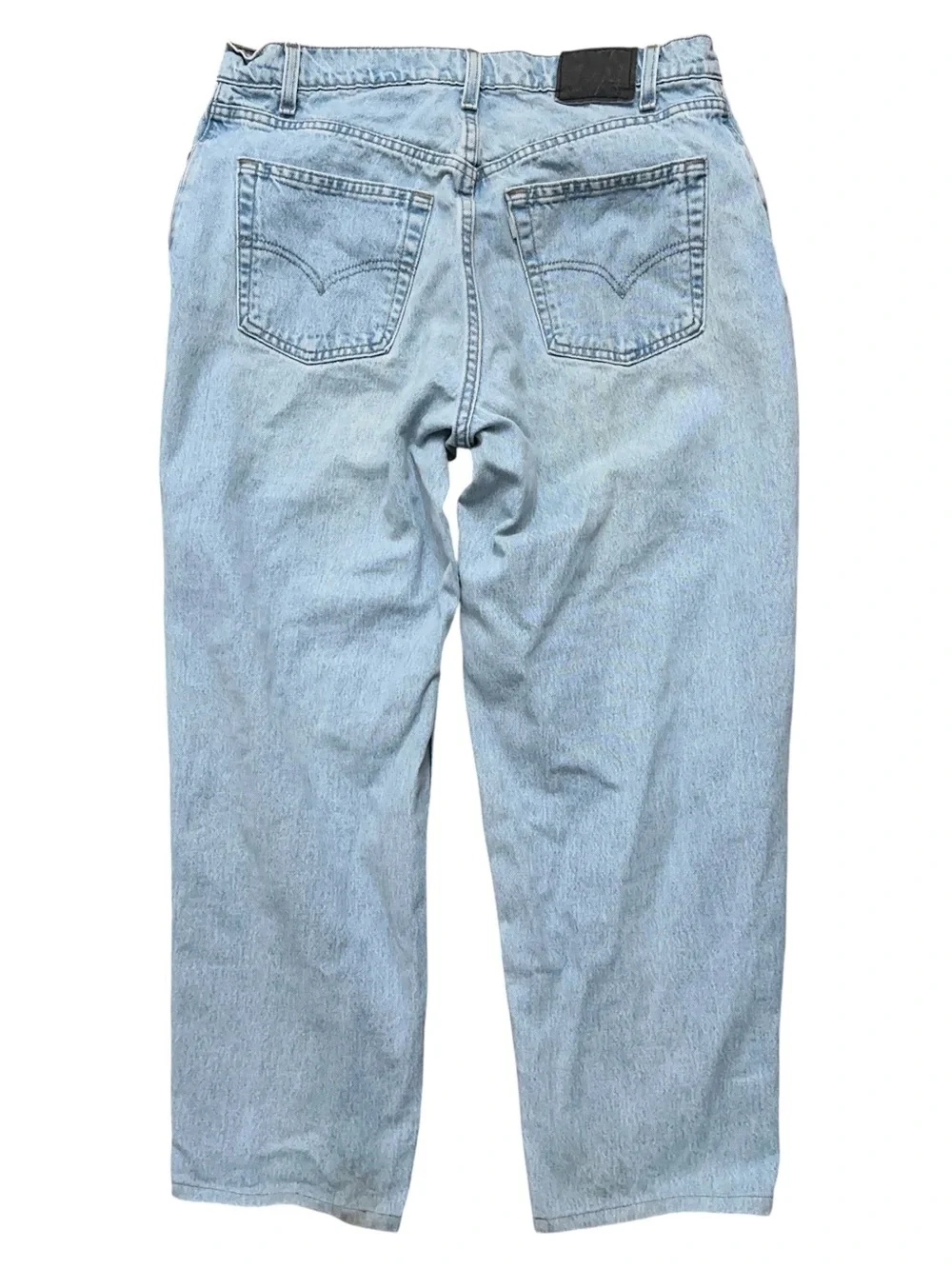 Levi's Silver Tab Denim Jeans Mens 36x32 (Fits 36x30) Loose Baggy Blye VTG 90s